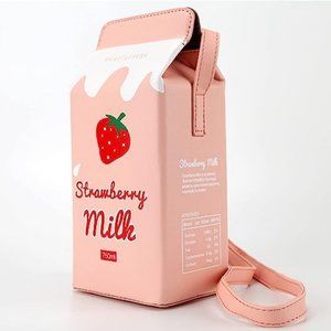Strawberry Milk Purse